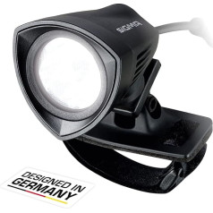 Sigma sport LED apgaismojums buster, 2000 HL, 2000 lūmeni, uzlādējams jaudas apgaismojums, melns