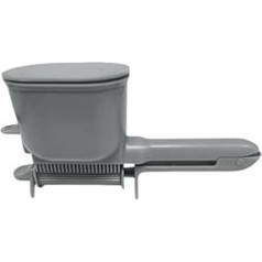 Profesionāla Salon Paint Brush Comb Handle Travel Friendly matu krāsošanas rīks precīzai sajaukšanai ABS Styling Roller Brush