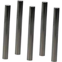 Manikīra Stiftkappen 5 Stück Metall Zinklegierung Lichtdichte Nagelbürstenabdeckungen Innenø 8mm Für Professionelle Nagelpflege
