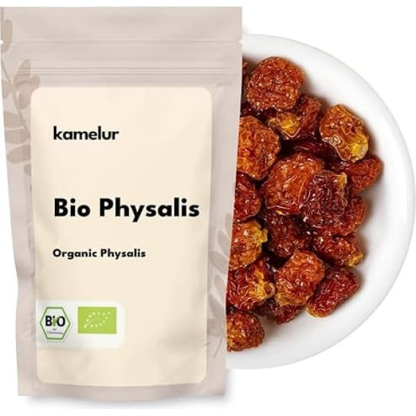 Kamelur 1 kg bioloģiski audzēti žāvēti fizāli – saulē nogatavināti žāvēti augļi labākajā bioloģiskajā kvalitātē, bez sēra un cukura piedevas.