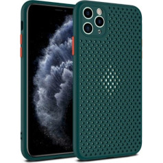 Fusion Accessories Fusion Breathe Case Silikona Aizsargapvalks Priekš Apple iPhone 7 / 8 / SE 2020 Zaļš