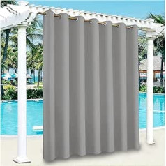 Īpaši liels ārējais jumta pārsegs Impermeable Aizsardzība pret saules stariem Coupe vent Brise-vue latéral pour balcon terrasse Pergola Cabanon Jardin Gazebo Pavillon Rideaux Vert 2 PCS , 102*150cm（W*L）