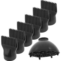 Diffusor-aufsatz für Haartrockner Hitzebeständiger Kamm-düsen-aufsatz Universeller Haartrockner-diffusor-kamm Schützt Haar vor Hitzeschäden Bündelt Luftstrom für Schnelleres