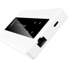 Portatīvais WiFi 4G SIM karte Bezvadu maršrutētājs 10000mAh Liela baterija LTE modems Ceļojumu WiFi Hotspot RJ45 ports TS9 antenas ports 1 Pocket Mifi