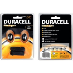 Velosipēdu lampu komplekts Duracell Front + Rear 1 Led 00919 / N / A