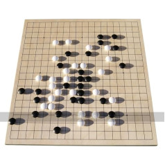 Go Masters iesācēju Go komplekts ar koka dēli (19x19 un 13x13)