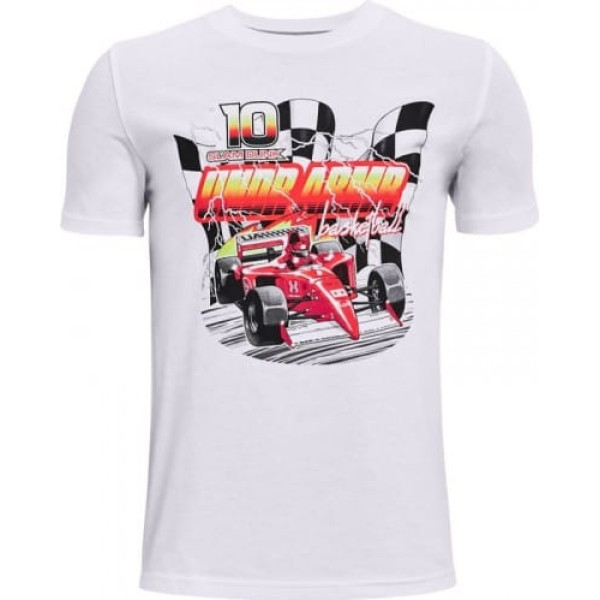 Under Armour Hoops Nitro Tee Jr 1361655 100 / S