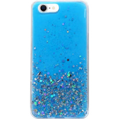 Fusion Accessories Fusion Glue Glitter Back Case Силиконовый чехол для Apple iPhone 12 Mini Синий