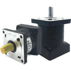 Servomotora motors Planetengetriebe Step-Down 130 mm Nema52 Schrittmotor Untersetzungsverhältnis 3:1,5:1,9:1-216 200 Nm Motoruntersetzungsgetriebe(Ratio 64 to1,22 Input 28 Output)
