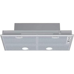 Bosch Serie 4 DHL755BL Cooker Hood 370 m³/h Wall-Mounted Silver C - Cooker Hoods (370 m³/h, Ducted/Recirculating, C, A, D, 38 dB)