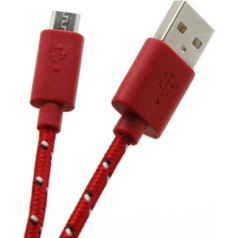 Sbox USB->Micro USB 1M USB-1031R red