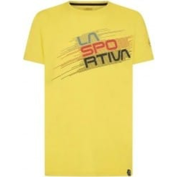 La Sportiva Krekls STRIPE Evo T-Shirt M S Yellow