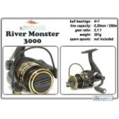 Spole NAMAZU River Monster - 3000
