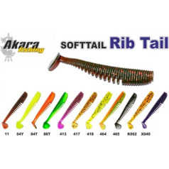 Silikona māneklis AKARA SOFTTAIL «Ribtail 2,5»