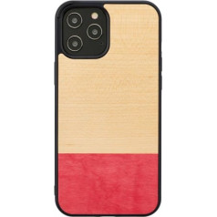 MAN&WOOD case for iPhone 12/12 Pro miss match black