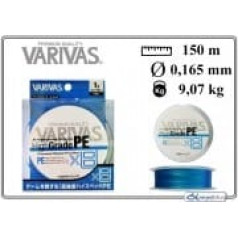 Pītā aukla VARIVAS High GRADE x8 PE - 1.0