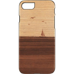 MAN&WOOD case for iPhone 7/8 mare black