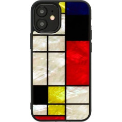 iKins case for Apple iPhone 12 mini mondrian black