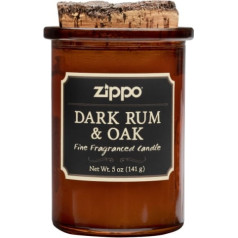 Aromātiskā svece Zippo Dark Rum & Oak (Tumšais rums un ozols)