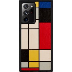 MAN&WOOD case for Galaxy Note 20 Ultra mondrian wood black