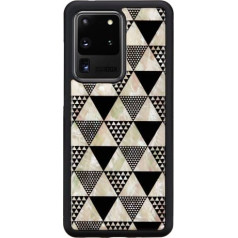 iKins case for Samsung Galaxy S20 Ultra pyramid black