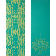 Divpusējs jogas paklājiņš GAIAM Turquoise Lotus 6 MM 62344 / N / A