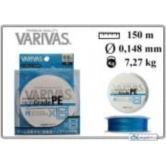 Pītā aukla VARIVAS High GRADE x8 PE - 0.8