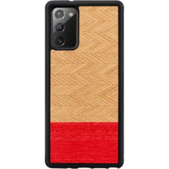 MAN&WOOD case for Galaxy Note 20 herringbone azalea black