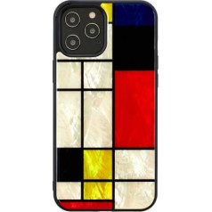 iKins case for Apple iPhone 12 Pro Max mondrian black