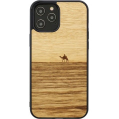 MAN&WOOD case for iPhone 12 Pro Max terra black