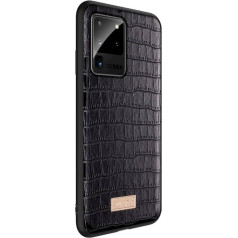 Sulada luxurious case izturīgs silikona aizsargapvalks Apple iPhone 12 Pro Max melns