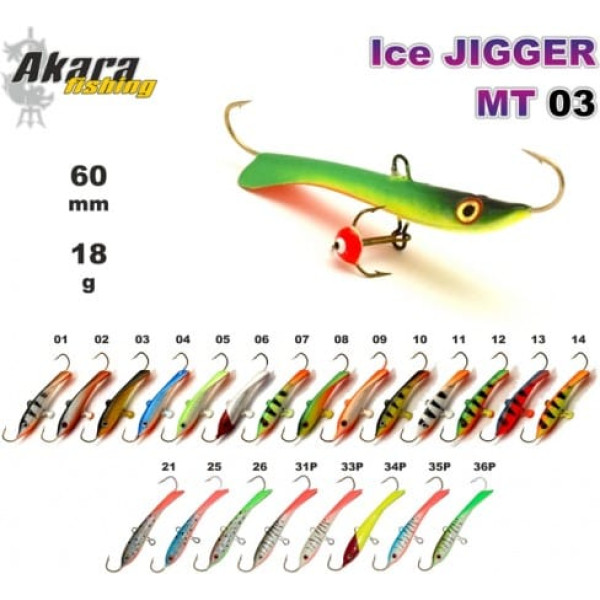 Ziemas māneklis «Ice Jigger MT» 03