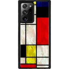 iKins case for Samsung Galaxy Note 20 Ultra mondrian black