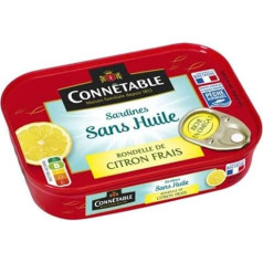 „Connétable“ makšķerēšanas pīķi „Responsible Fresh“ bez citrona eļļas – 115 g bundža