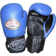 Sport Masters Перчатки боксерские МАСТЕРС РПУ-2 сине-черные / 12 унций