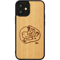 MAN&WOOD case for iPhone 12 mini child with fish