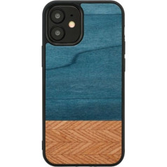 MAN&WOOD case for iPhone 12 mini denim black