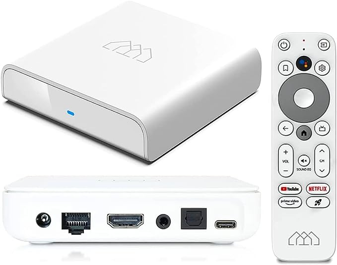 Android TV BOX KM9 Digiquest UltraHD 4K,Google,Playstore, Netflix,Prime  Video,DAZN,Disney+, , Infinity, RaiPlay,Tim Vision,  Spotify,Wifi,Voice Remote Control,Bluetooth,Chromecast: :  Electronics & Photo