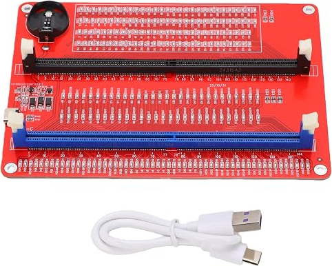 DDR4/DDR5 atmiņas testēšanas plate ar LED